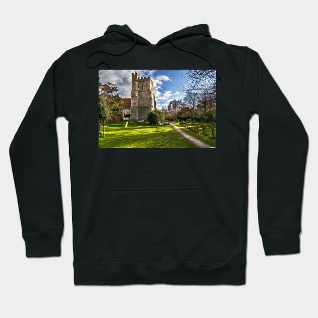The Church At Cookham Hoodie by IanWL